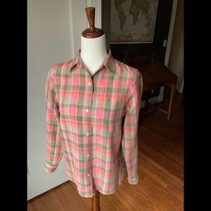 Jones NY Linen Button-Down Shirt